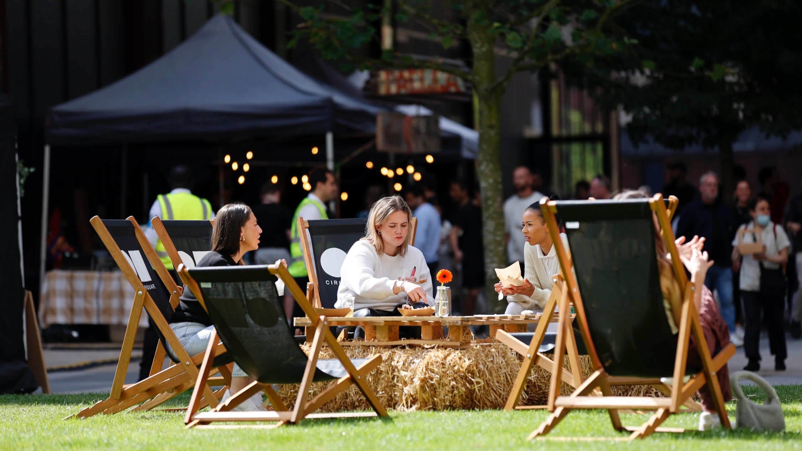 Street food festival Circle Square Manchester