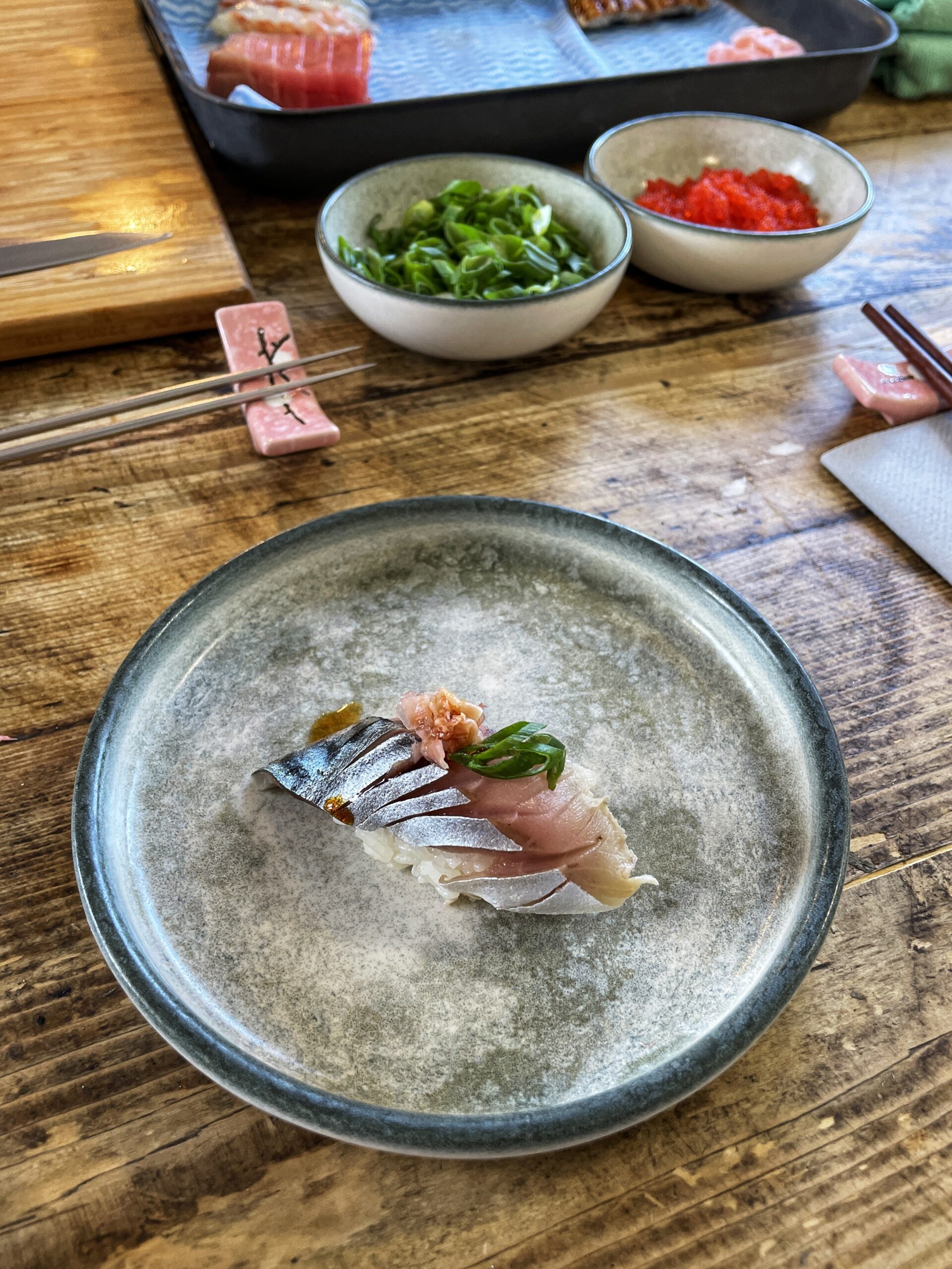 Mackerel at Sushi Pod