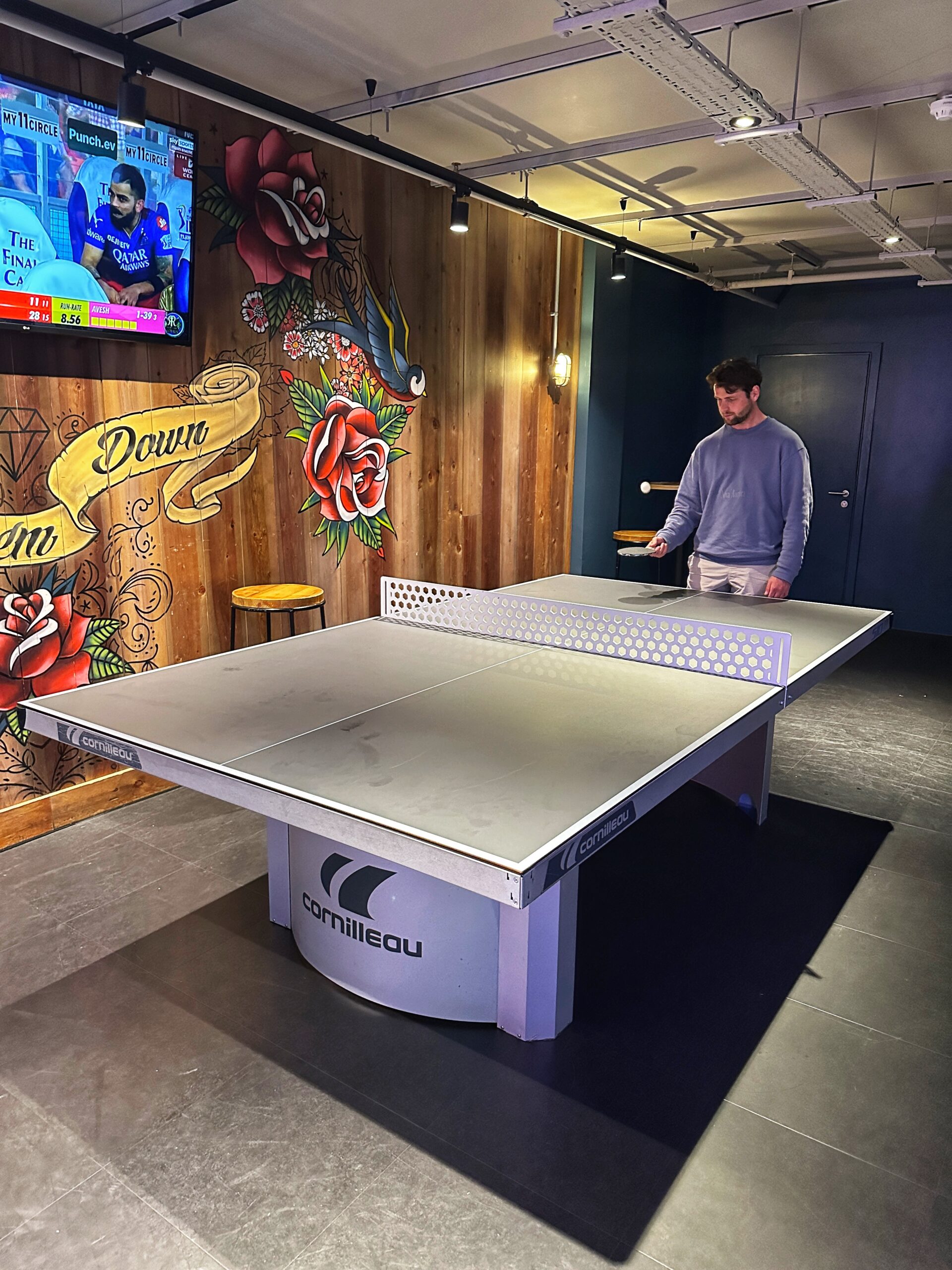 You can play pool at table tennis at Tenpin Manchester Printworks