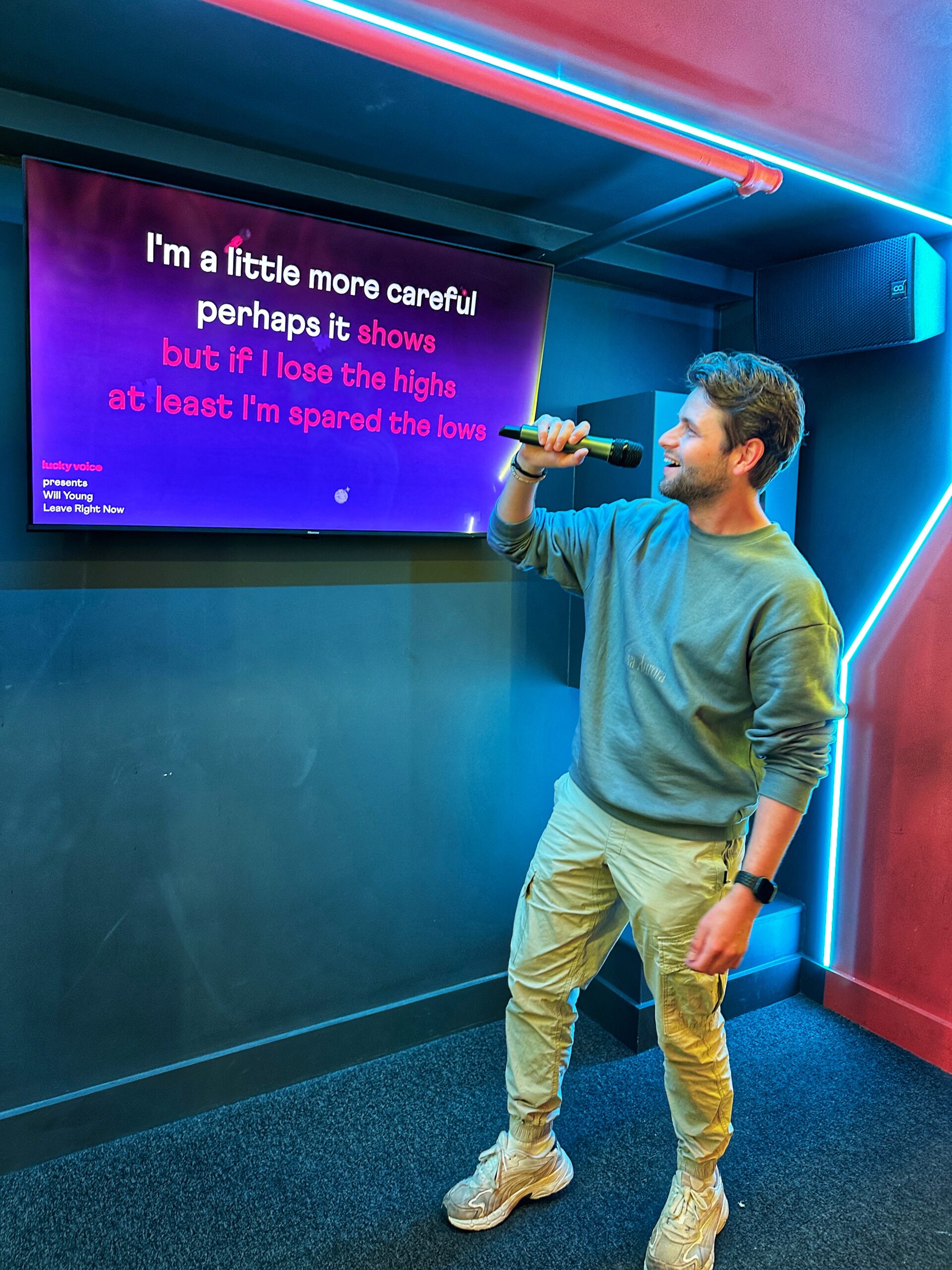 There are private karaoke rooms you can book out