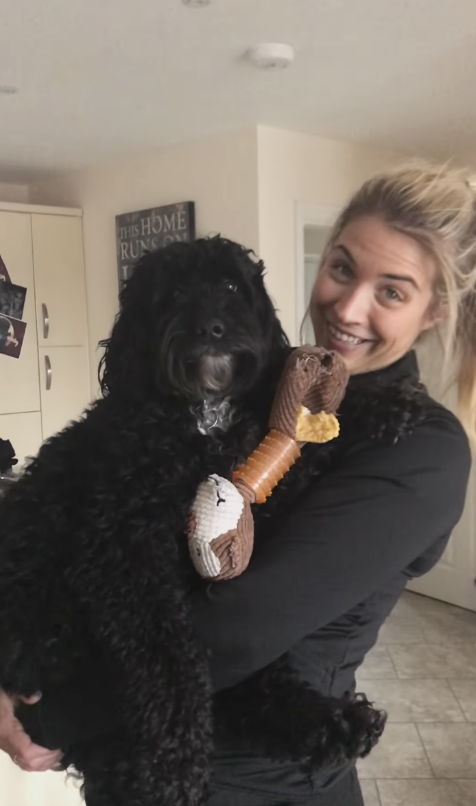 Gemma Atkinson has shared a heartbreaking tribute to her dog Norman. Credit: Instagram