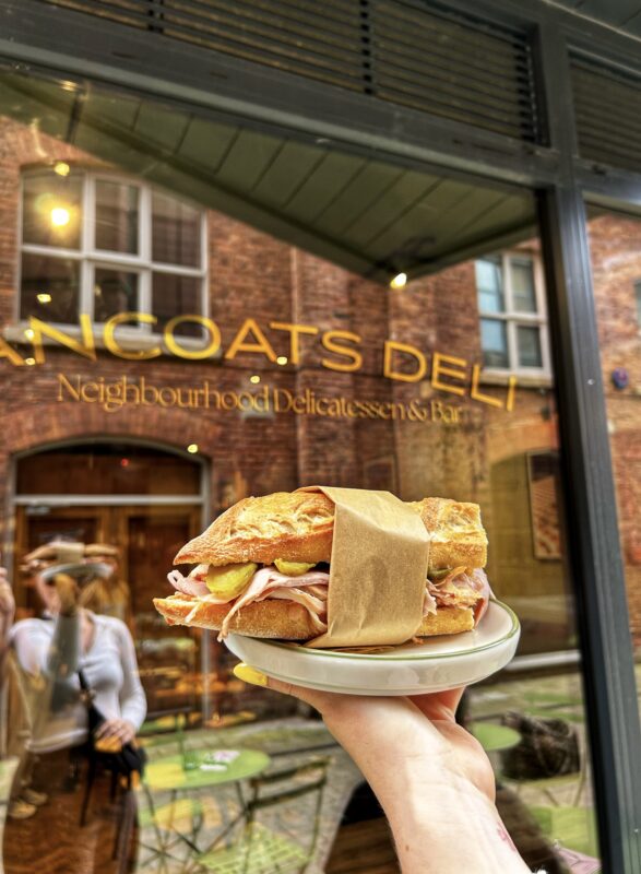 Ancoats Deli opens today serving sandwiches, wine and charcuterie boards. Credit: The Manc Group