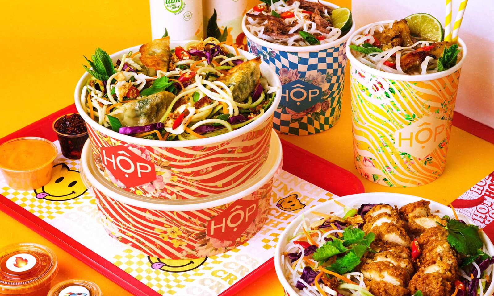 HOP VIetnamese aims to have your food in your hand within three minutes of ordering in its new Manchester city centre opening. Credit: Supplied