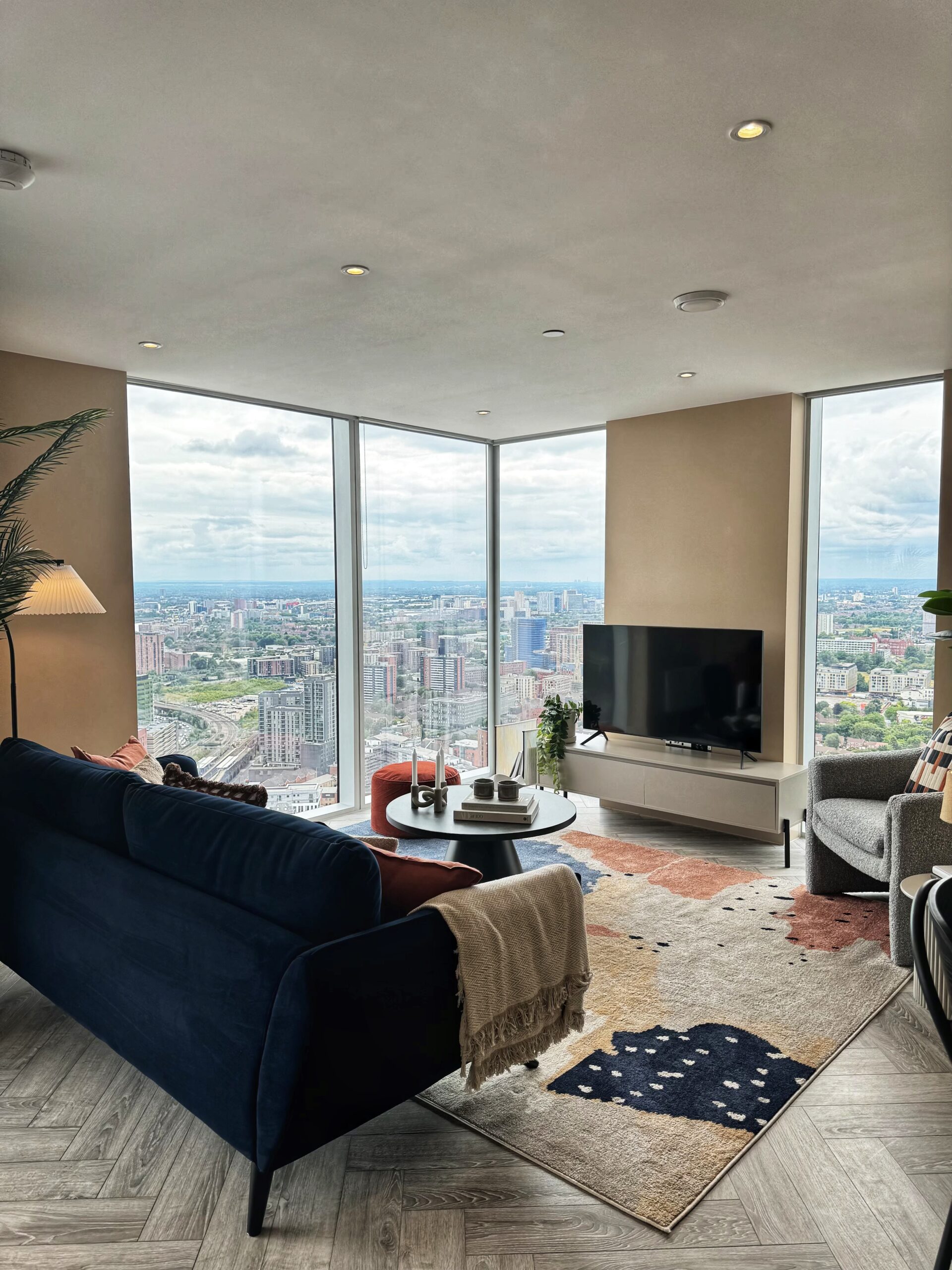 A living room at Cortland at Colliers Yard