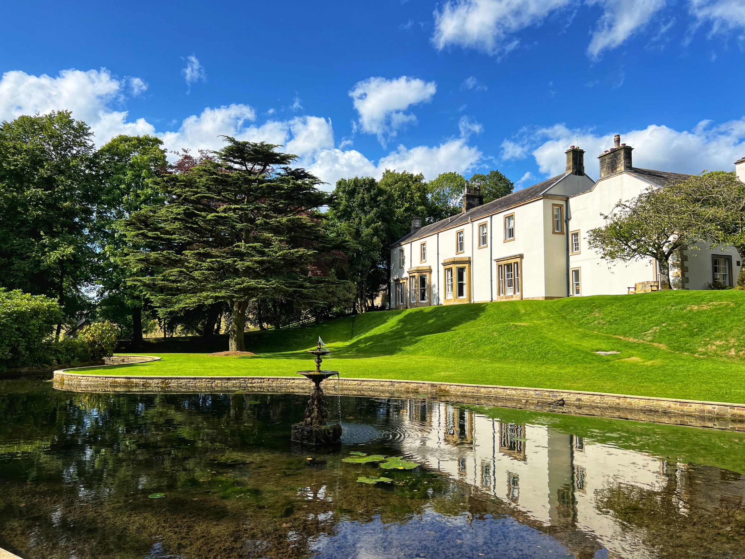 The grounds at Farlam Hall. Credit: The Manc Group