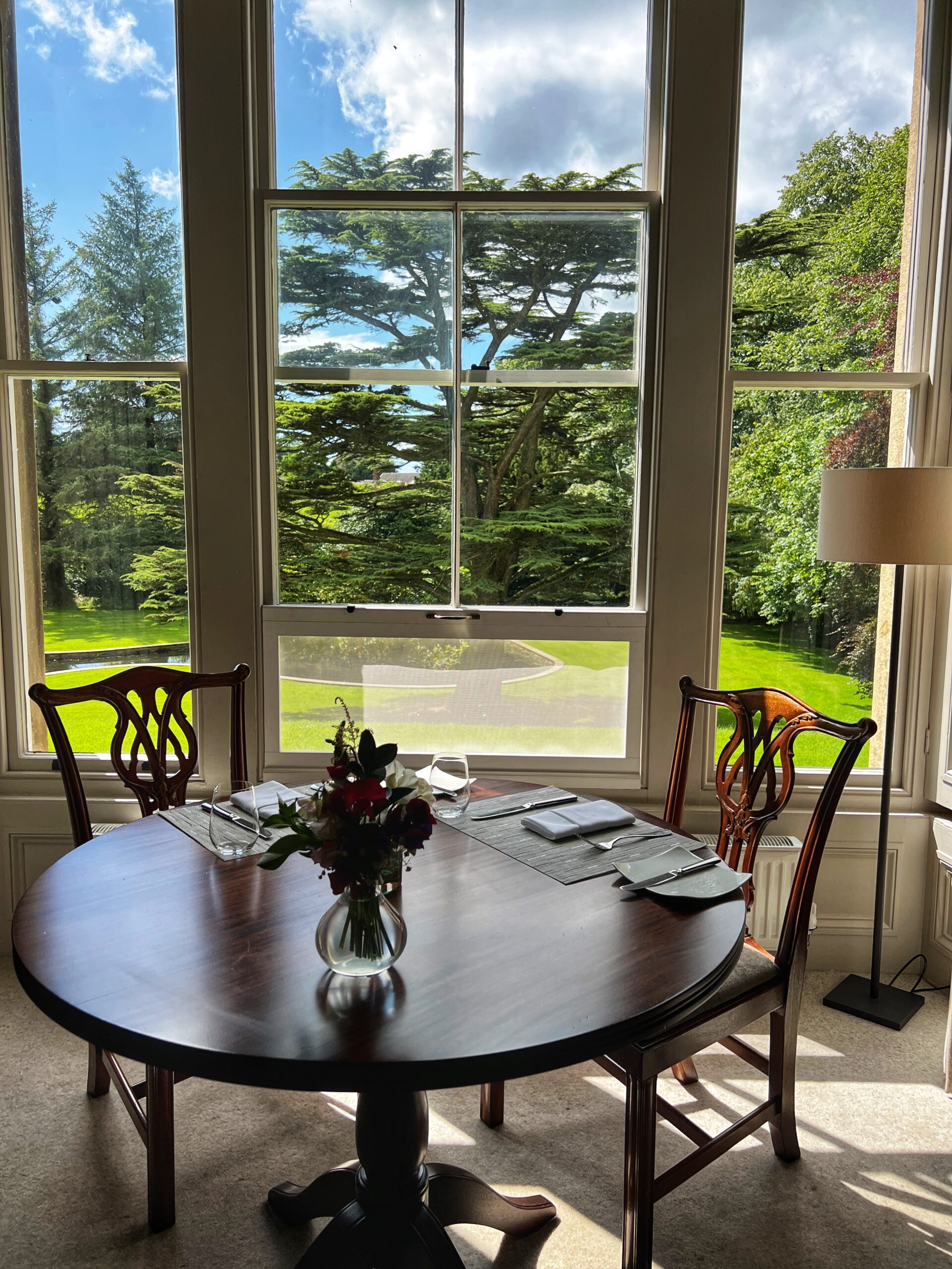 Inside the restaurant spaces at Farlam Hall. Credit: The Manc Group