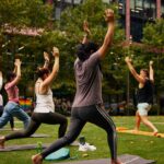 Free yoga and HIIT classes in Circle Square Oxford Road