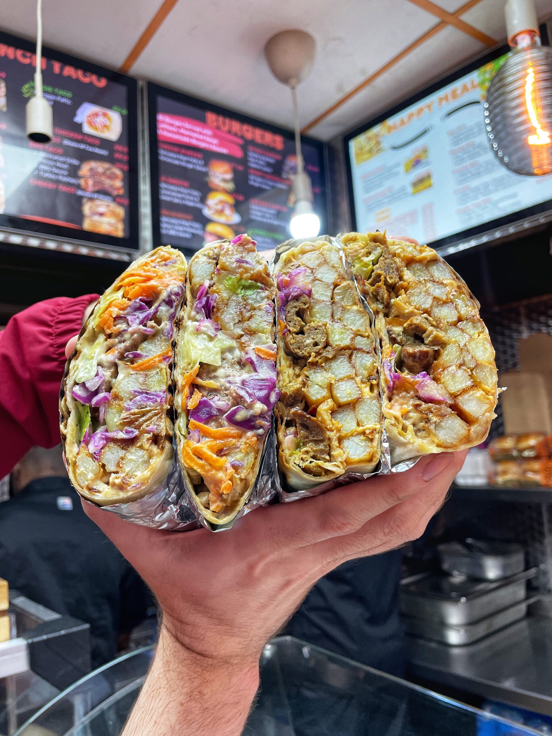 These Greater Manchester French tacos are like a cross between a doner kebab, burrito and gyros. Credit: The Manc Group