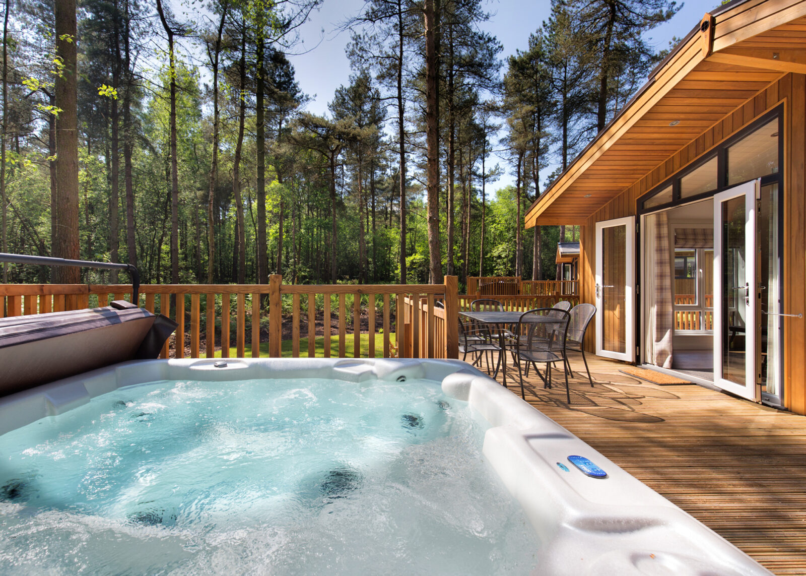 Darwin Forest has beautiful lodges with hot tubs near Greater Manchester