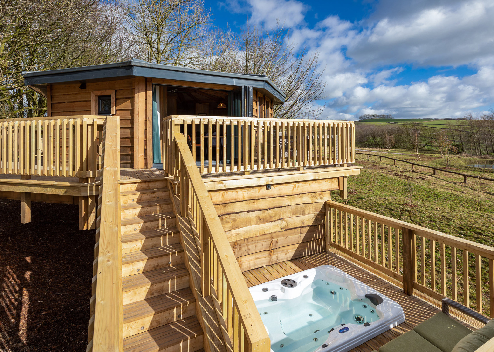 The best staycations with gorgeous hot tubs near Greater Manchester