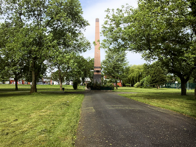 crumpsall park statue