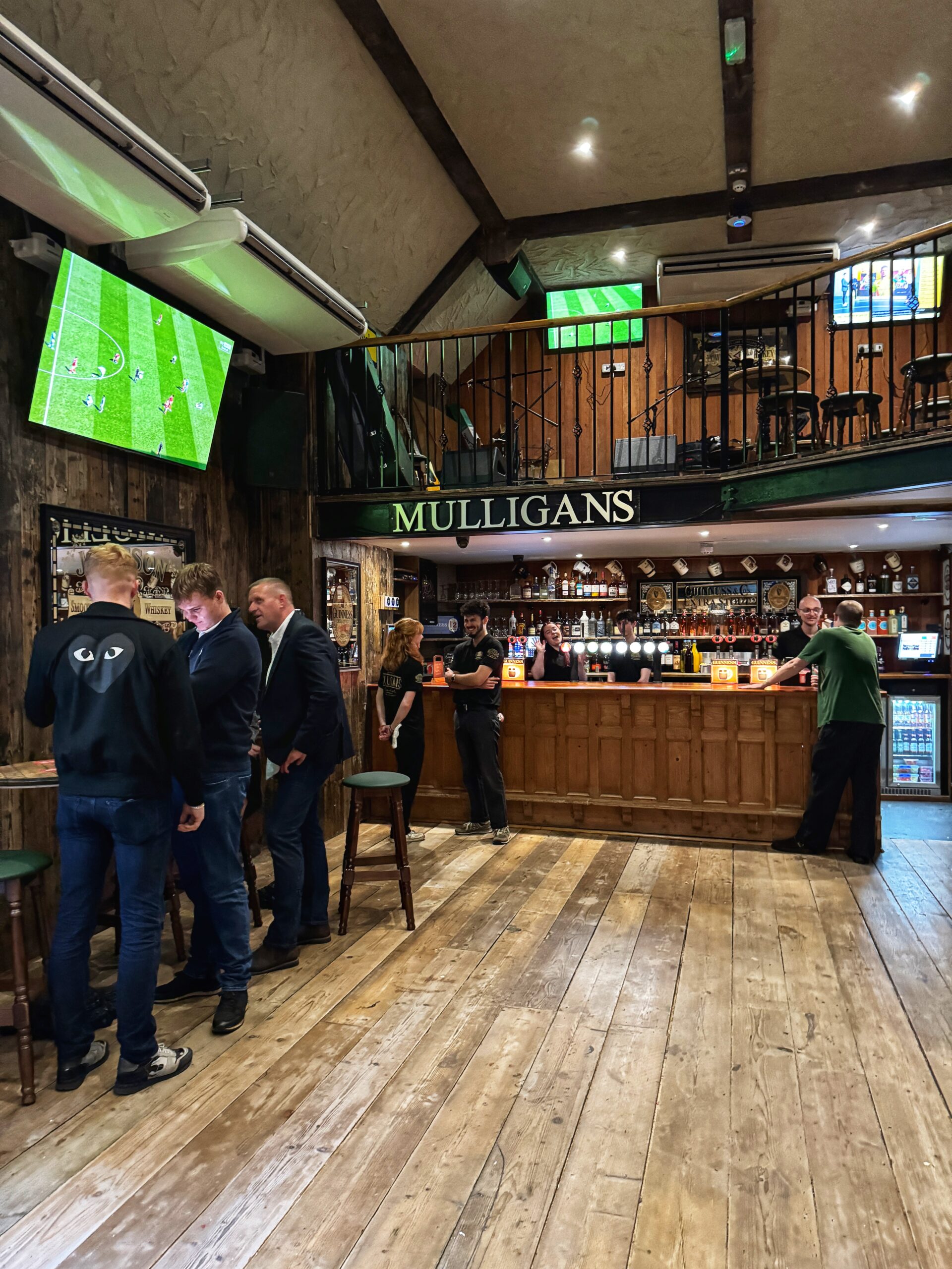 Mulligans has revealed its new look with an extra floor now open. Credit: The Manc Group