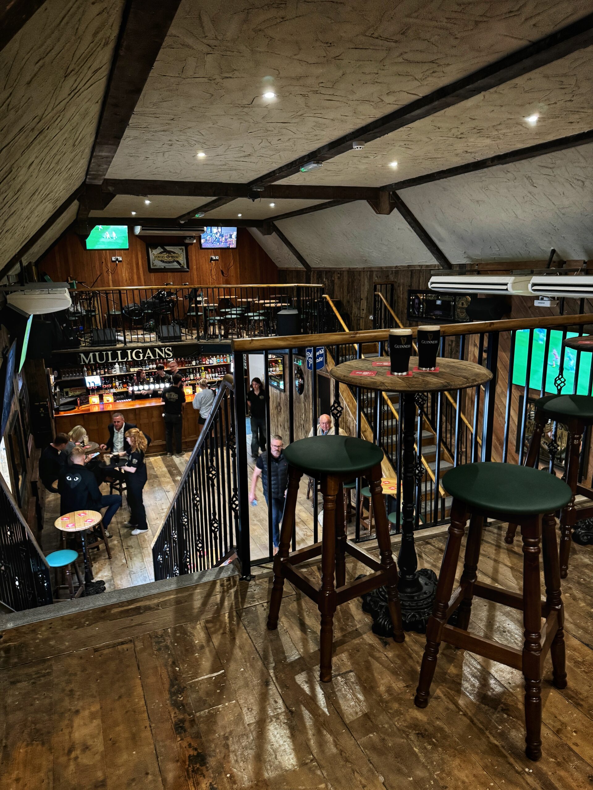 Mulligans has revealed its new look with an extra floor now open. Credit: The Manc Group