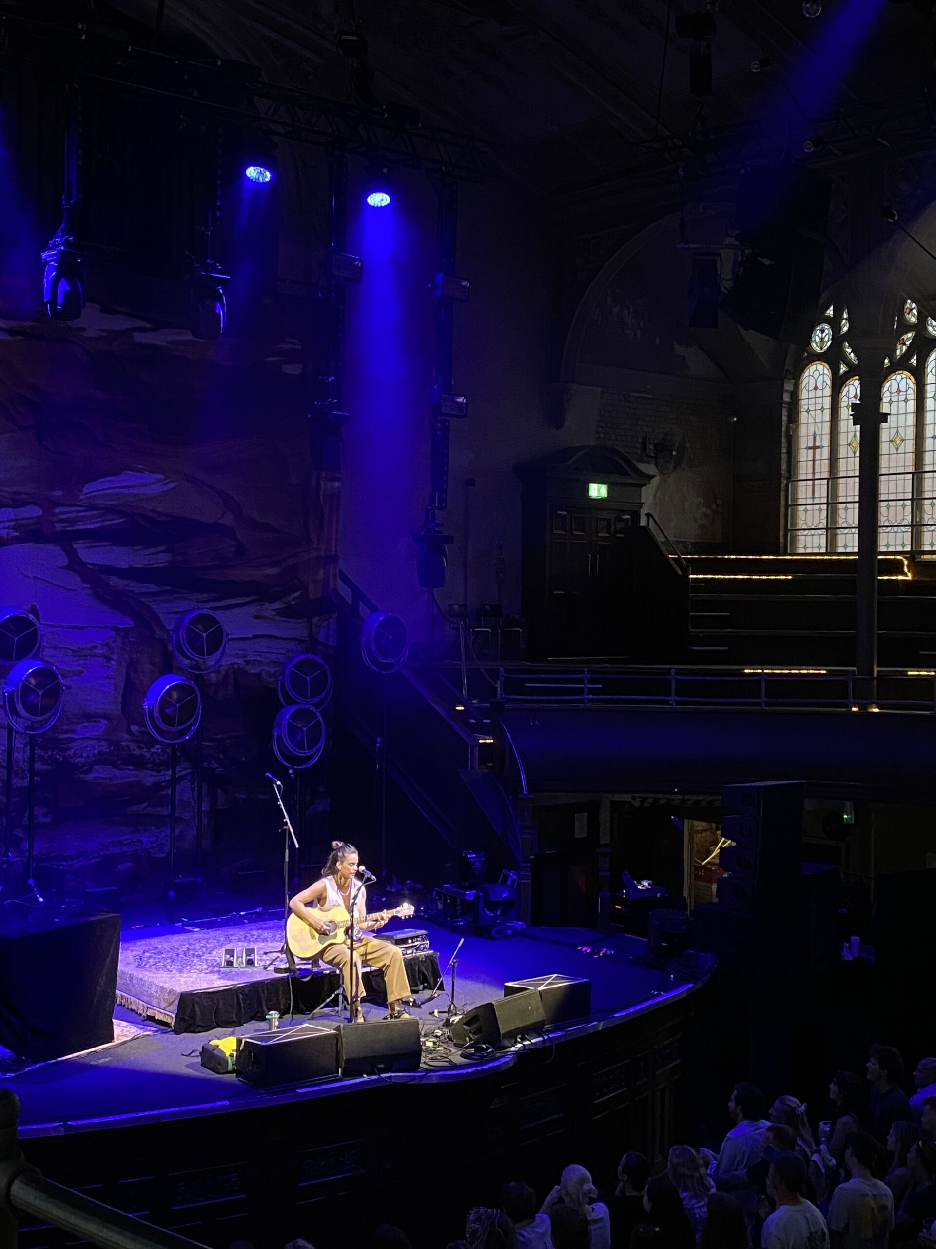 Steph Strings, who supported Ziggy Alberts at the Albert Hall in Manchester. Credit: The Manc Group