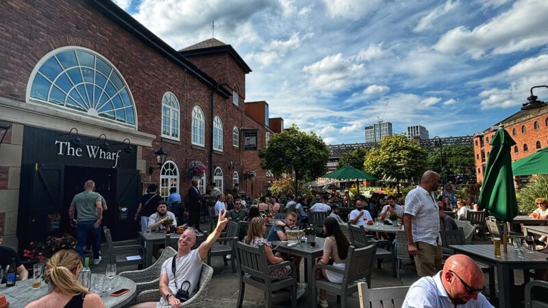 The Wharf pub big group bookings Manchester