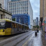 All trams are down in Manchester as Metrolink suspends services due to Storm Lilian. Credit: The Manc Group