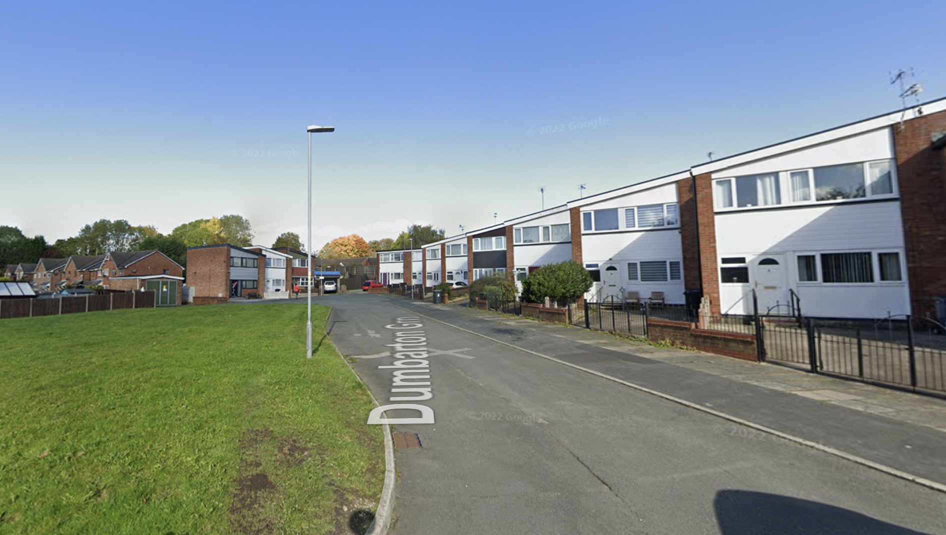 A murder investigation has been launched after a man who was trapped in a Wigan house fire has died. Credit: Google Maps