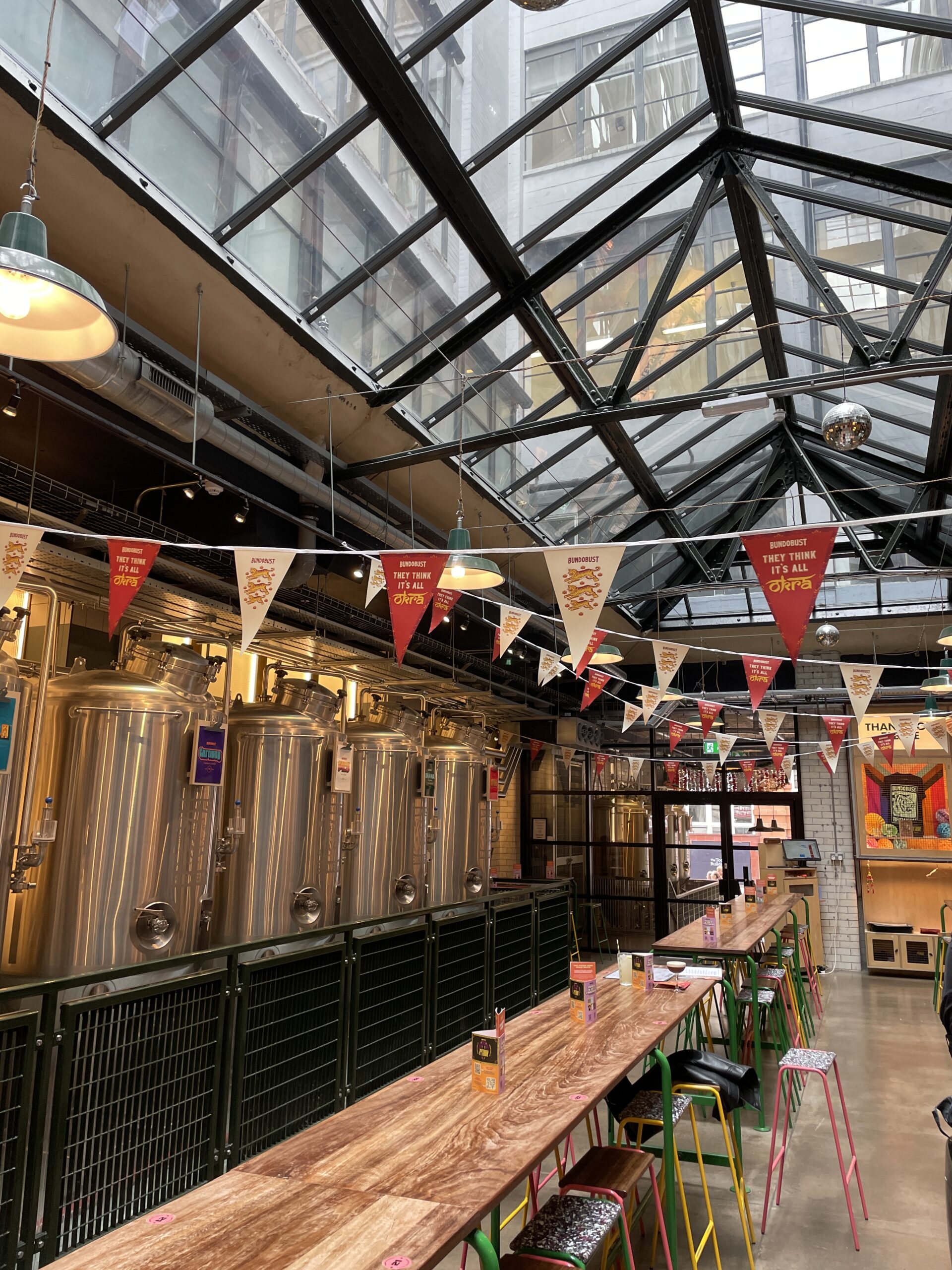 Inside Manchester's Bundobust Brewery, which Rick Stein has just shouted out. Credit: The Manc Group