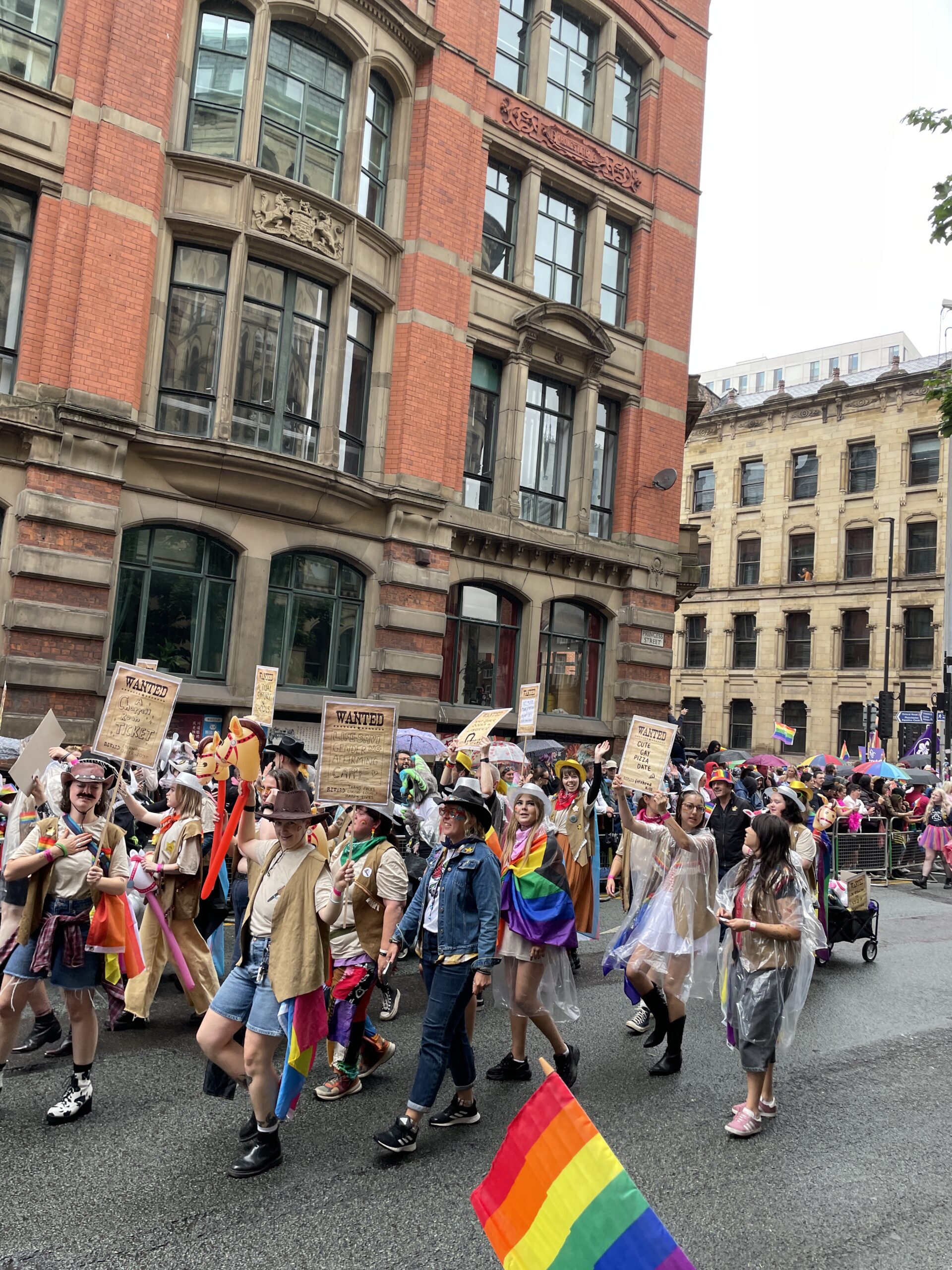 The 2024 Manchester Pride parade. Credit: The Manc Group