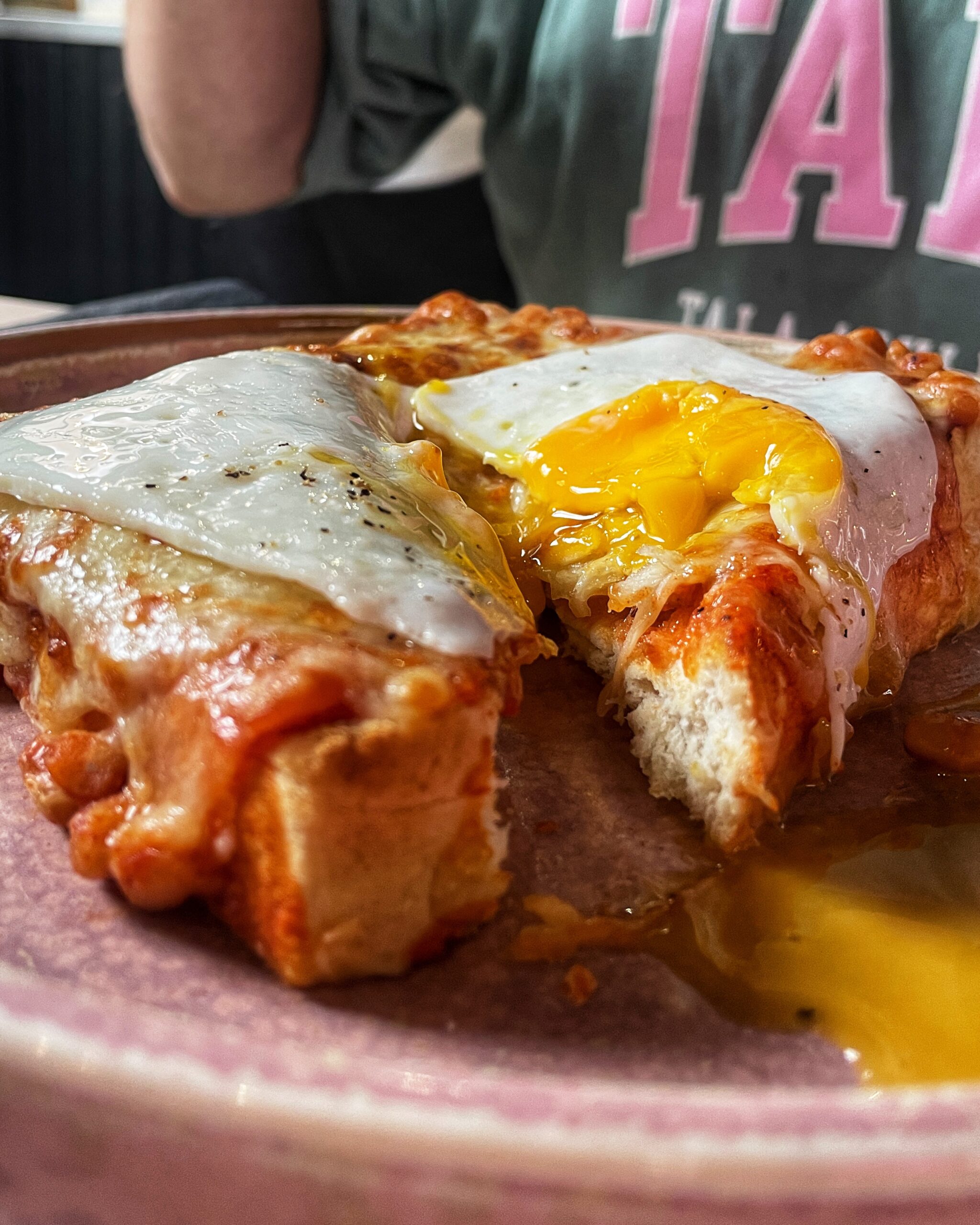 Epic cheesy beans on toast. Credit: The Manc Group