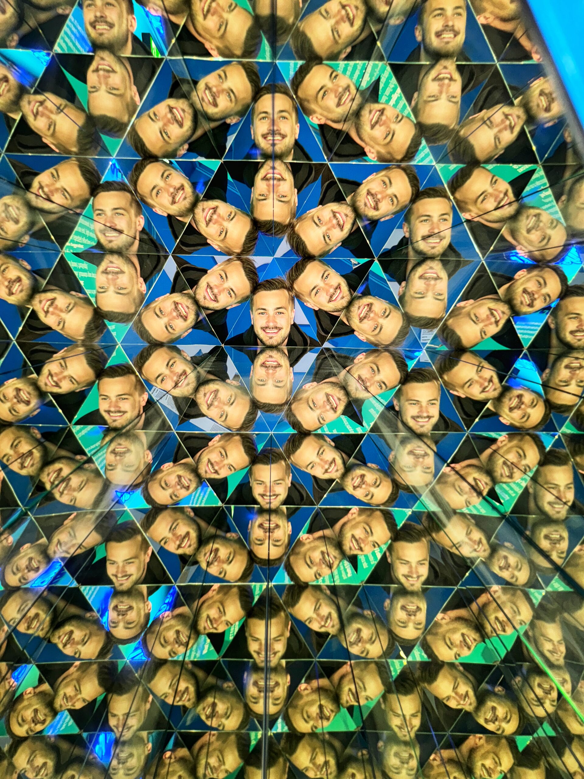 You can put your head into a kaleidoscope. Credit: The Manc Group