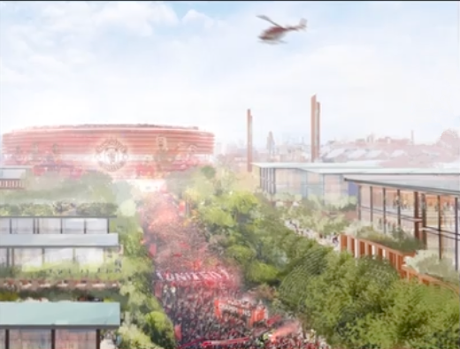 First impressions of Man United's new stadium and Old Trafford Regeneration