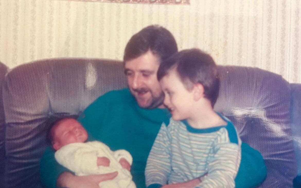 Reverend and the Makers frontman Jon McClure shared this photo of his late dad. Credit: Facebook