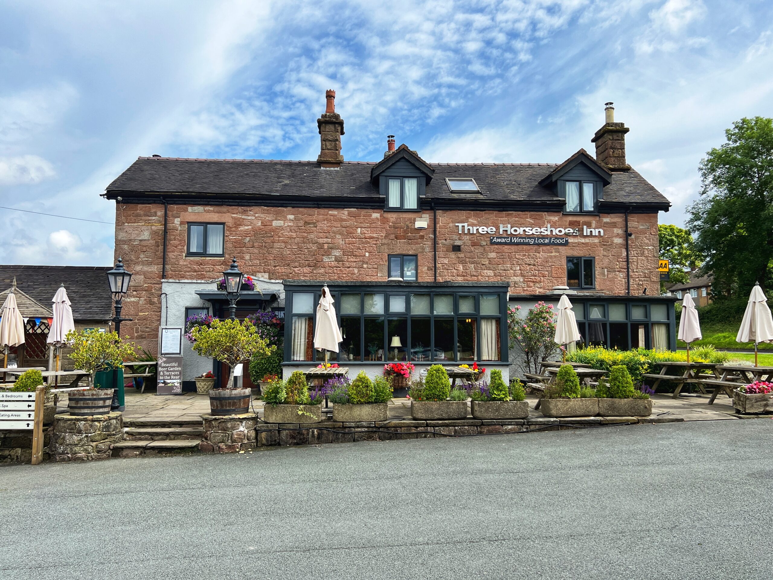 The Three Horseshoes country inn. Credit: The Manc Group