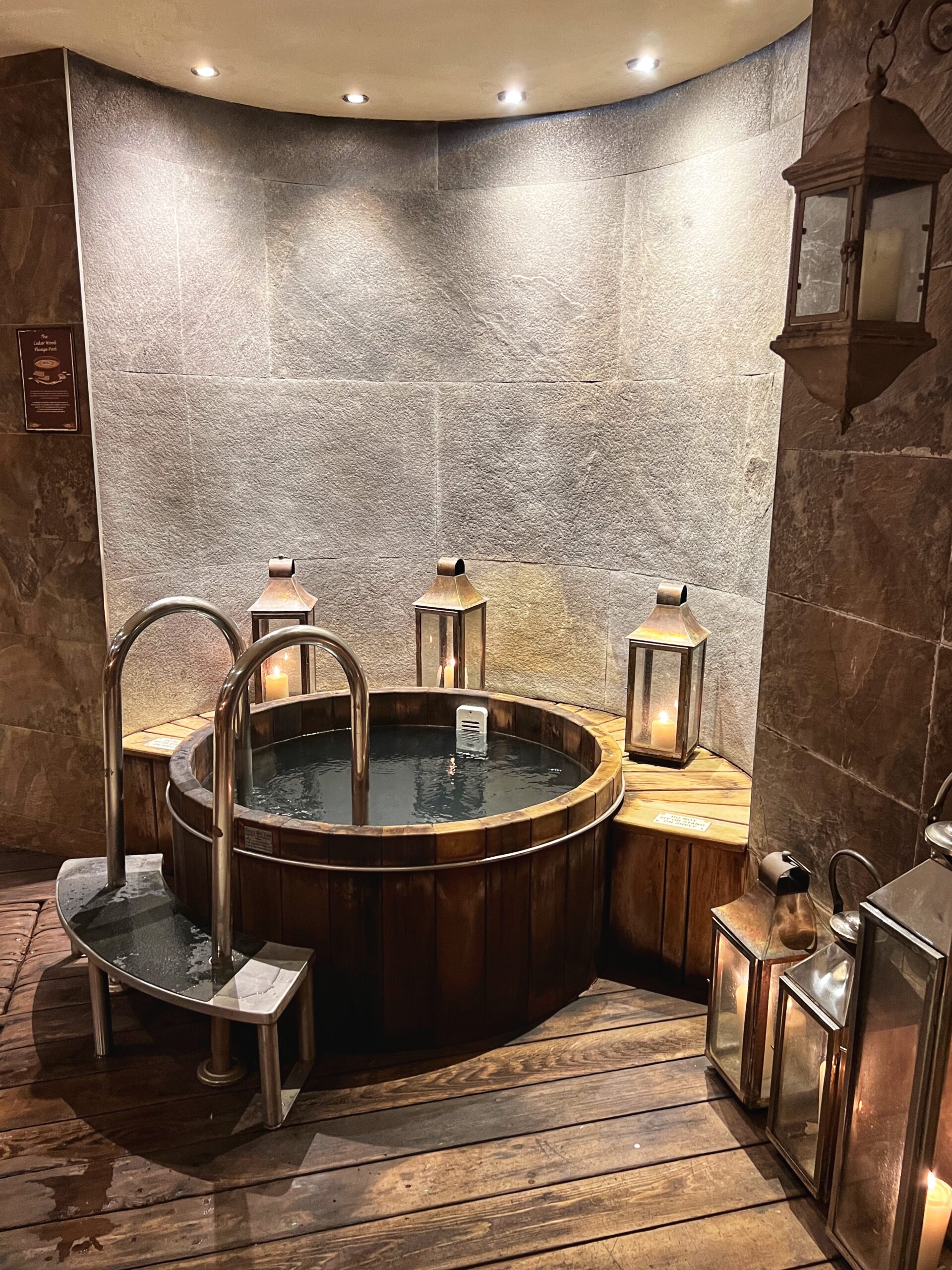 Inside the spa at the Three Horseshoes hotel in Leek. Credit: The Manc Group