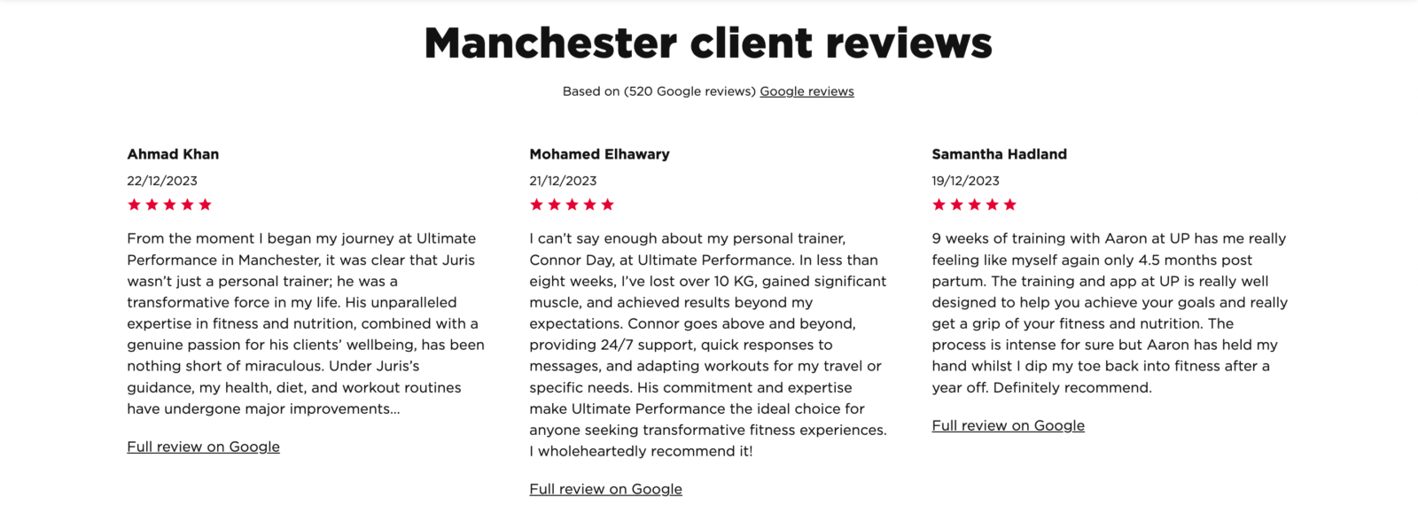 UP fitness gym manchester reviews