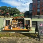 Canal boat cafe Greater Manchester city centre and Cheshire