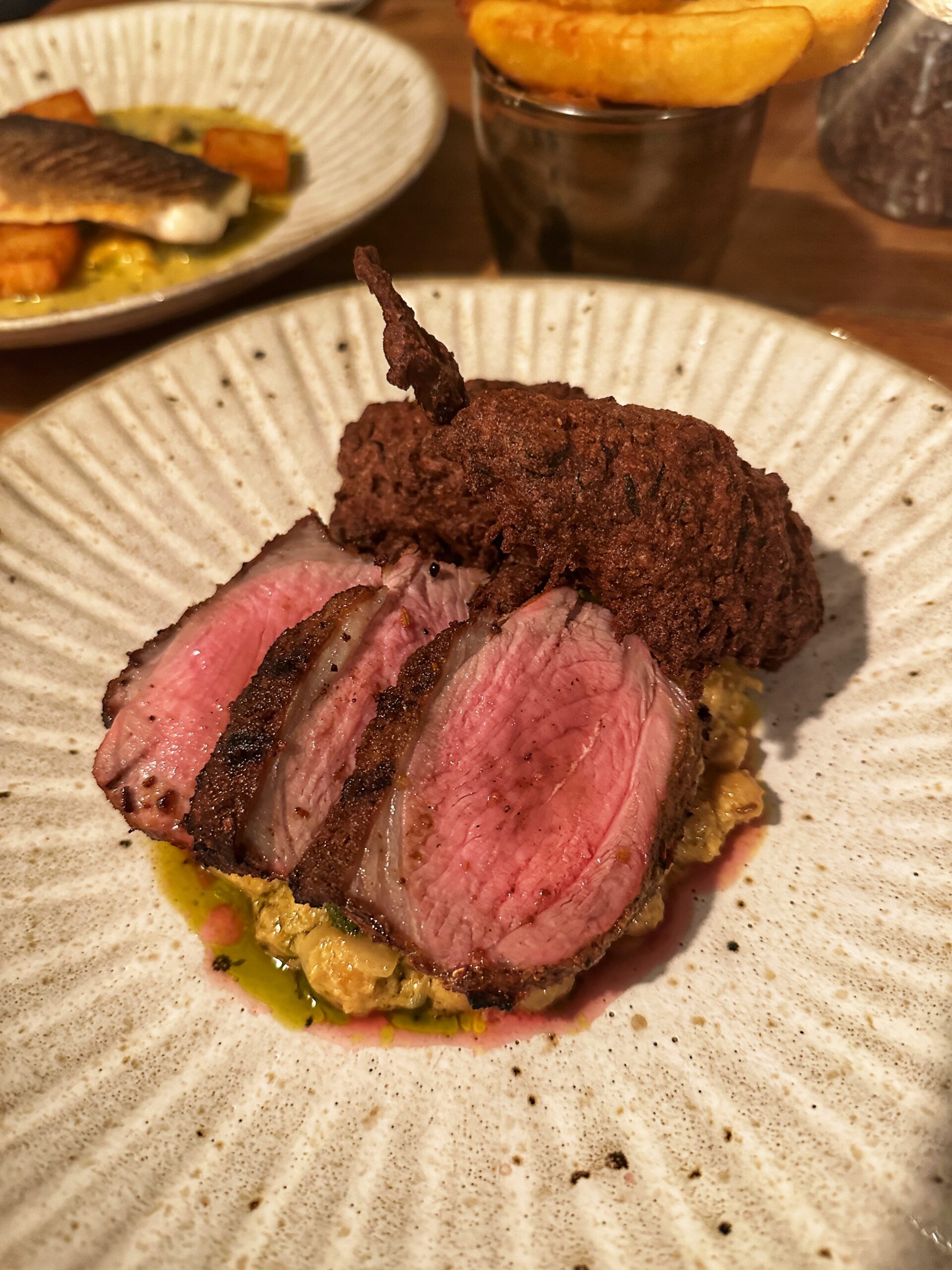 Dinner at the Pack Horse in Hayfield. Credit: The Manc Group