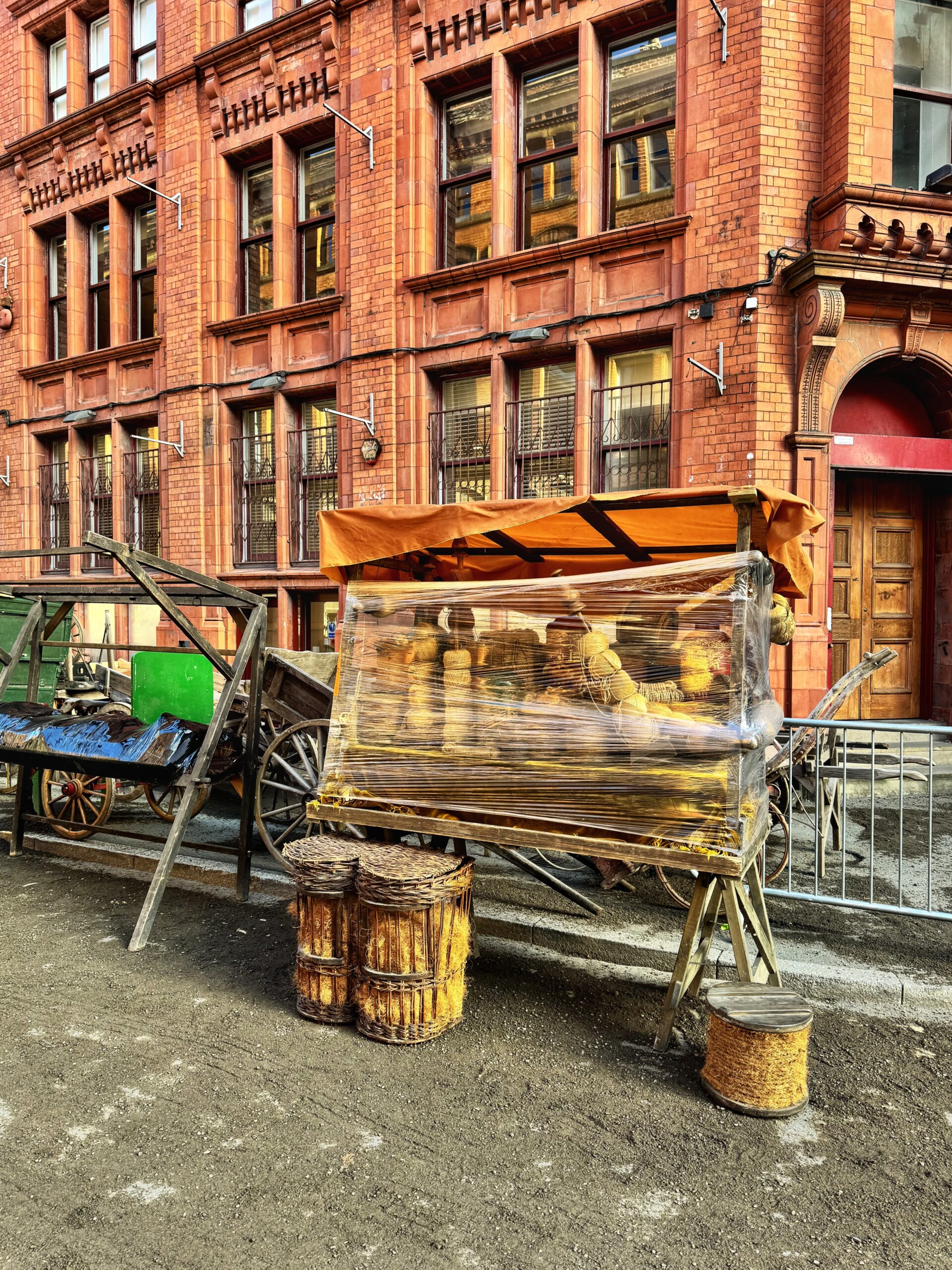 Netflix crews are back in Manchester to film House of Guinness. Credit: The Manc Group