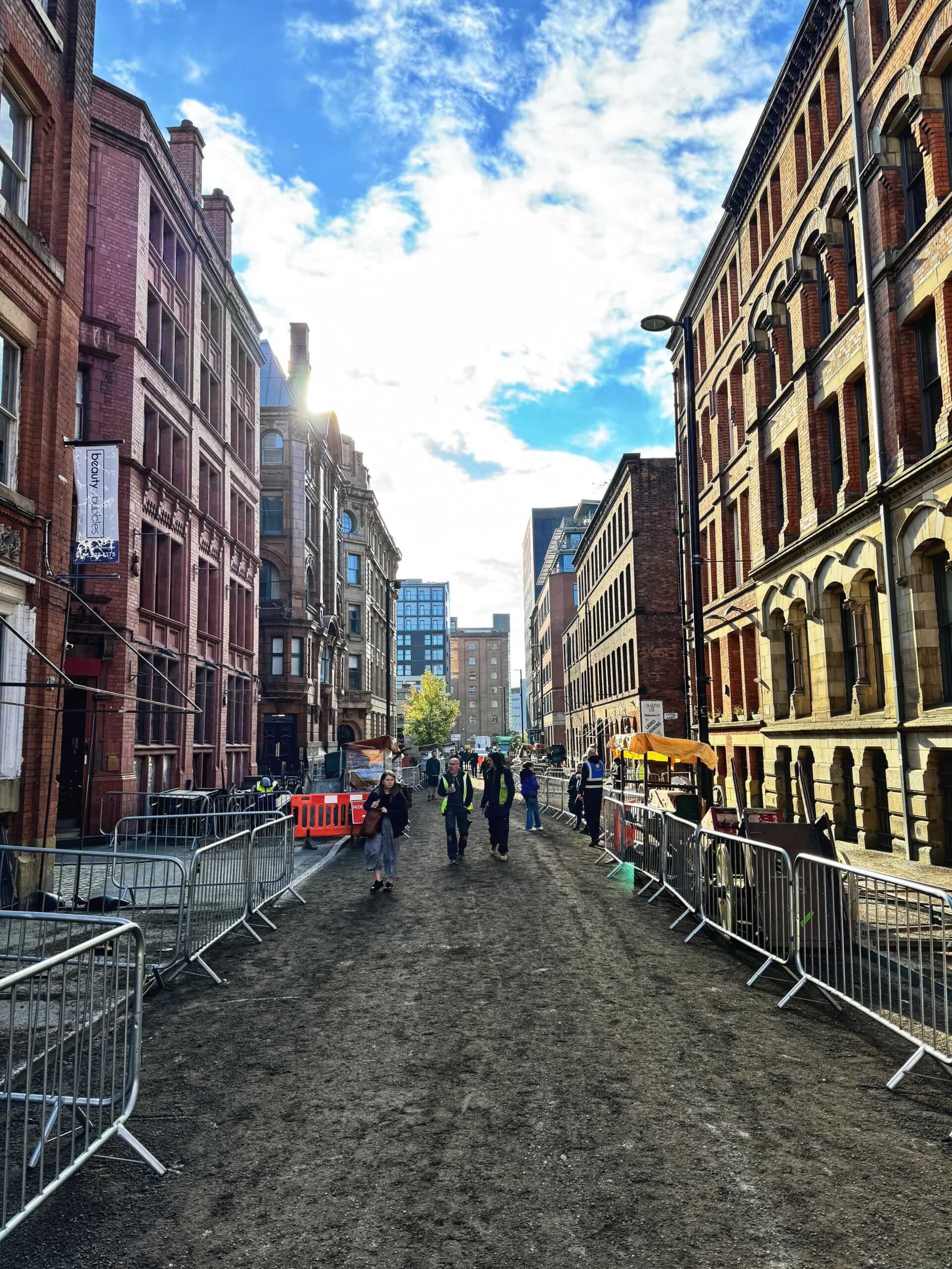 House of Guinness filming has transformed the Northern Quarter in Manchester. Credit: The Manc Group