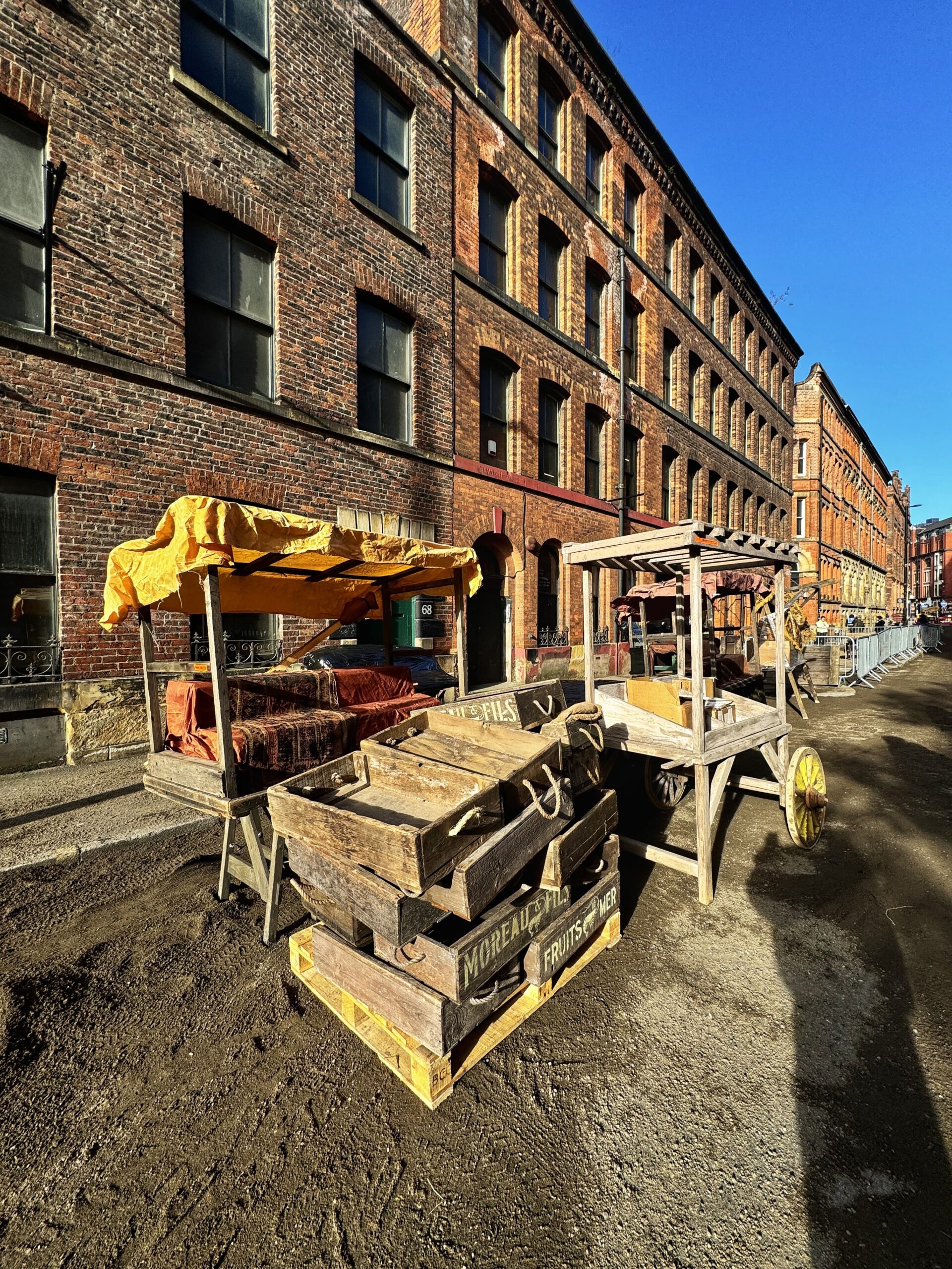 Manchester has been turned into 19th century Dublin. Credit: The Manc Group