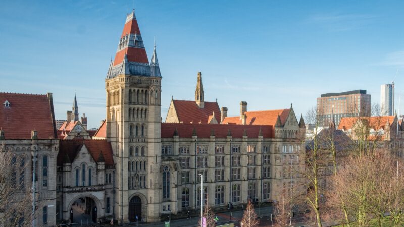 2025 Manchester Marathon finish line being moved