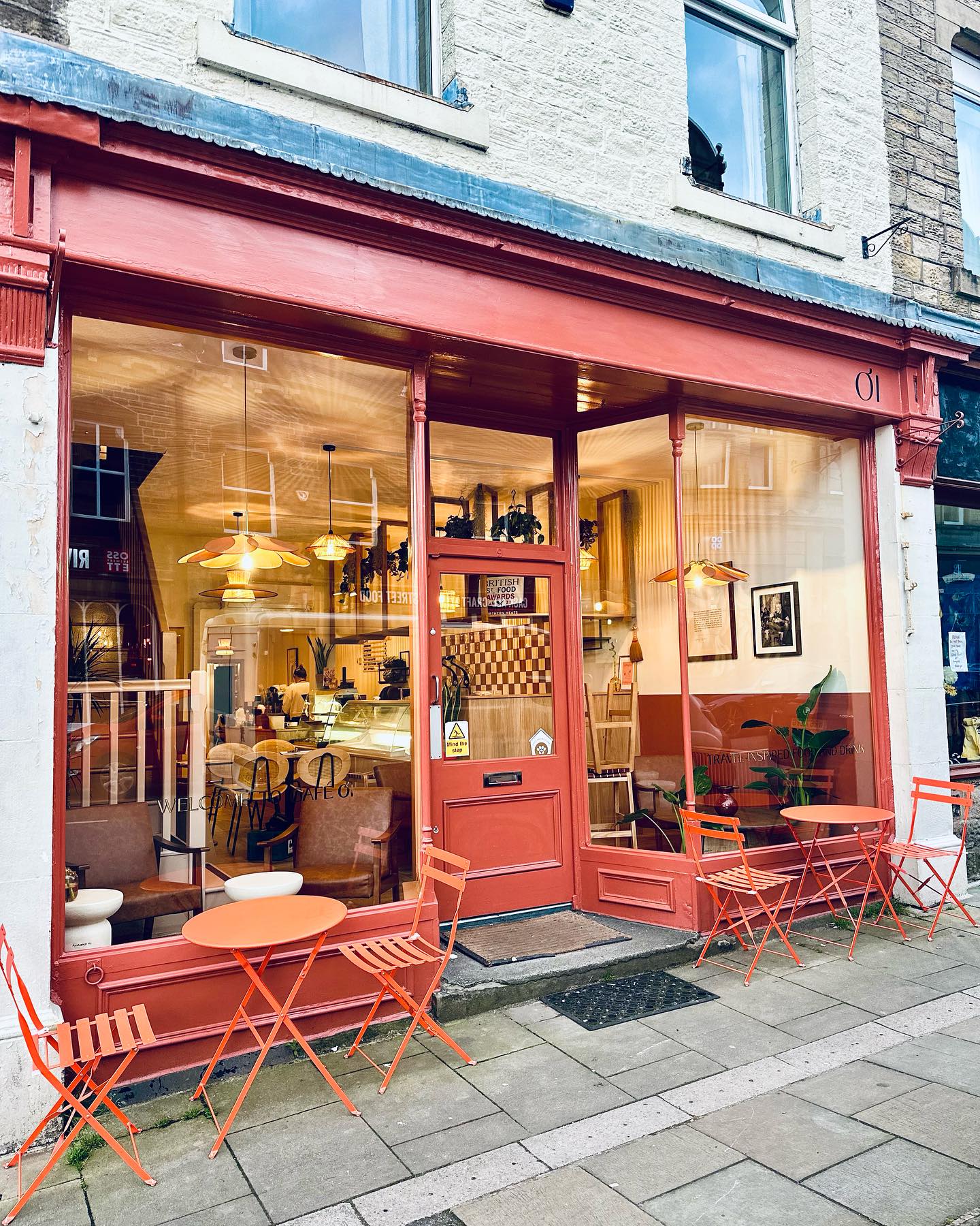 The beautiful Oi Dumplings restaurant in Marsden, opened in July, has been devastated by a fire. Credit: Instagram