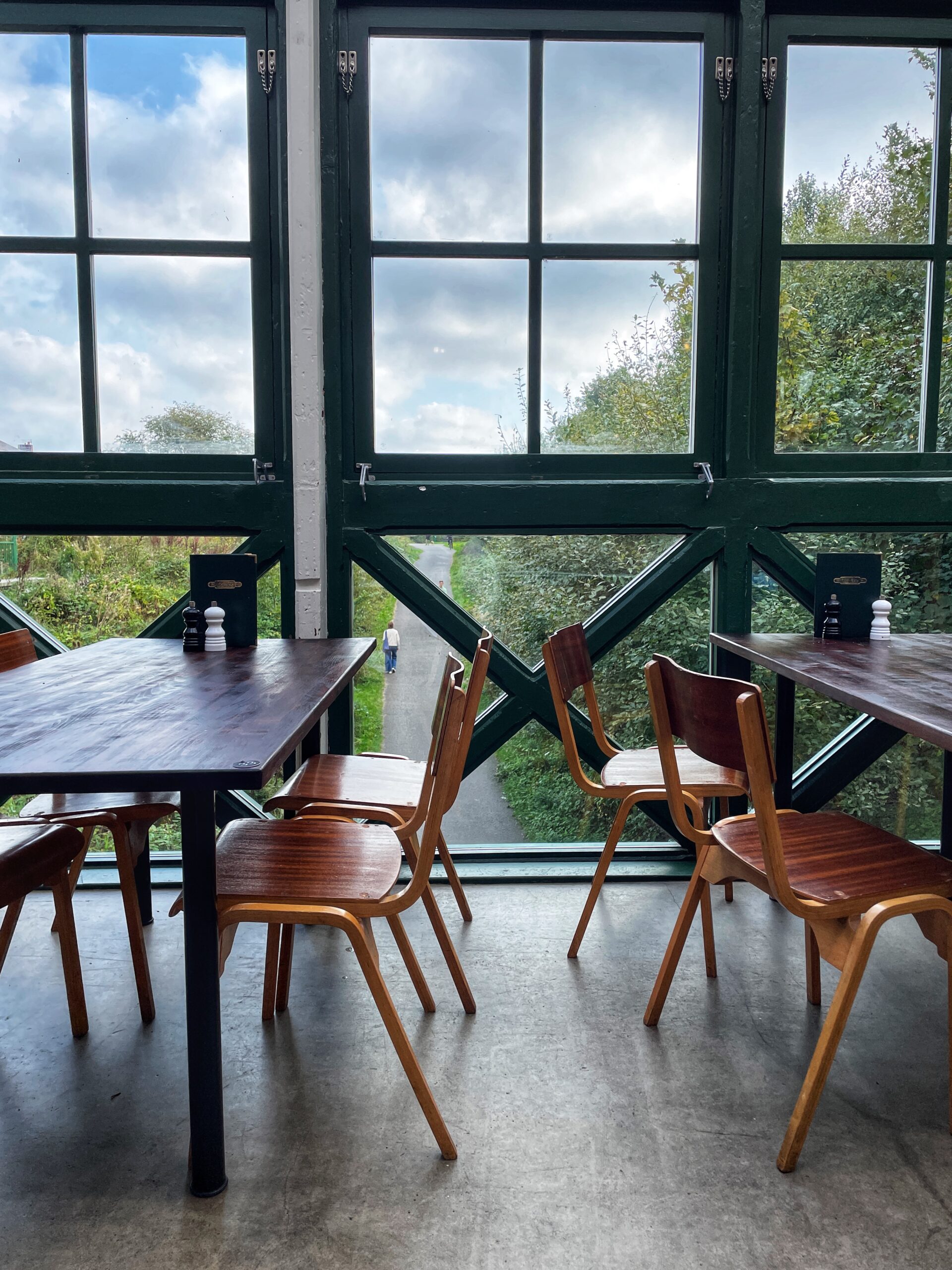 A sunny side room looks over the Fallowfield Loop. Credit: The Manc Group