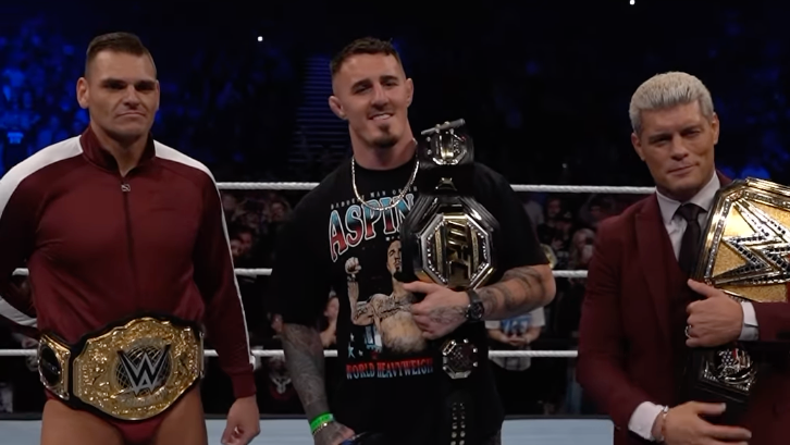 Tom Aspinall surprise guest at WWE Live in Manchester, Co-op Live Arena