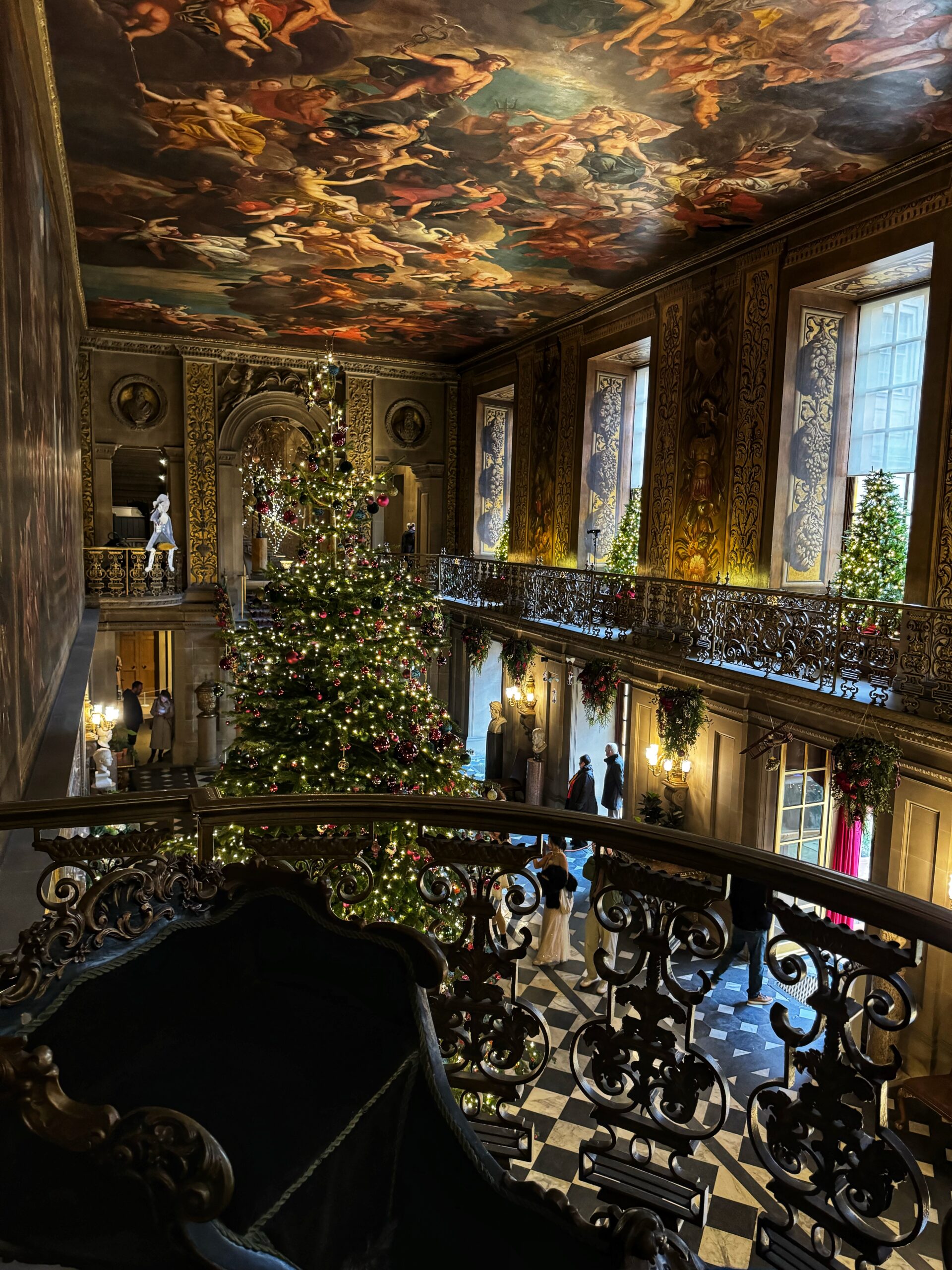 Chatsworth House at Christmas. Credit: The Sheff