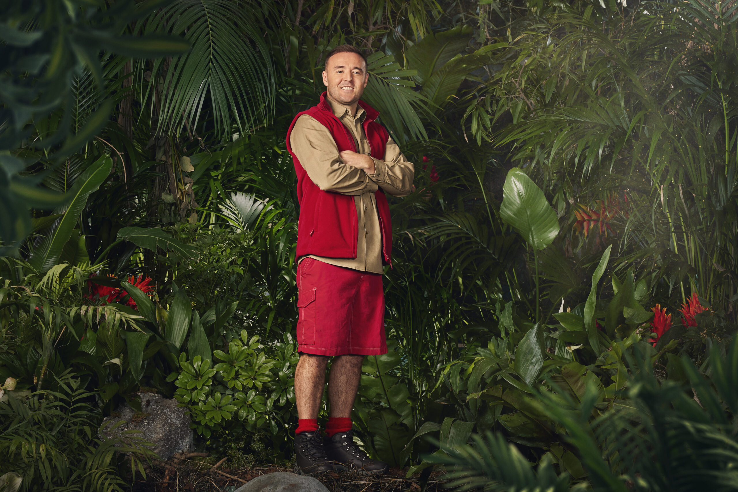 Corrie's Alan Halsall is on the I'm A Celebrity 2024 line-up. Credit: ITV Plc