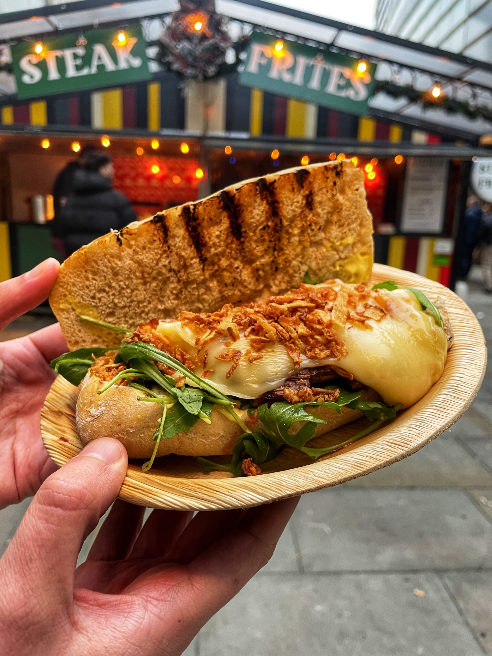 Best sandwich at Manchester Christmas Markets.