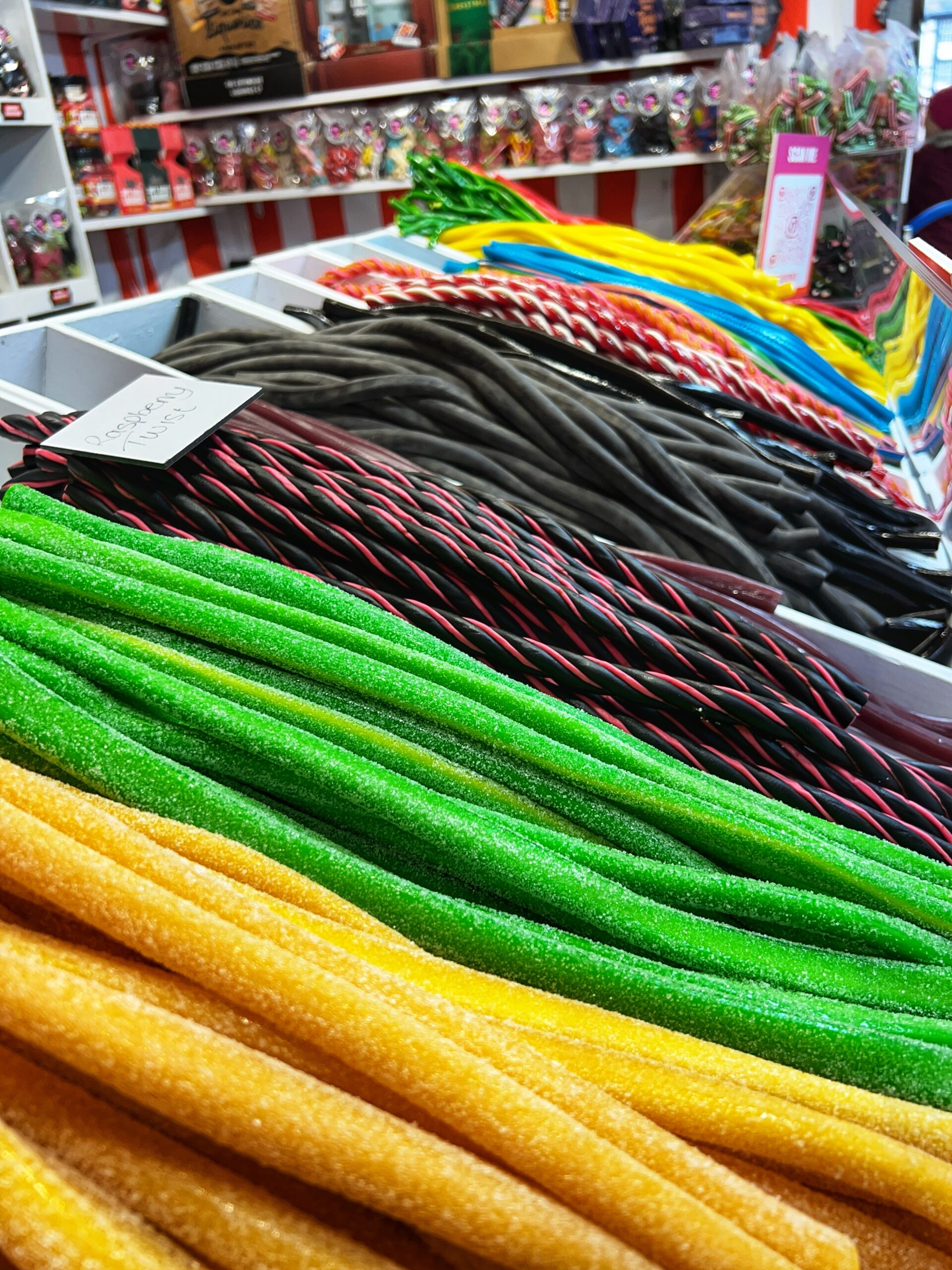 Food stalls at the markets 