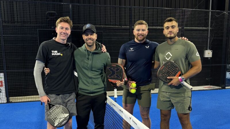 Manchester hosts final round of pro-am padel tournament