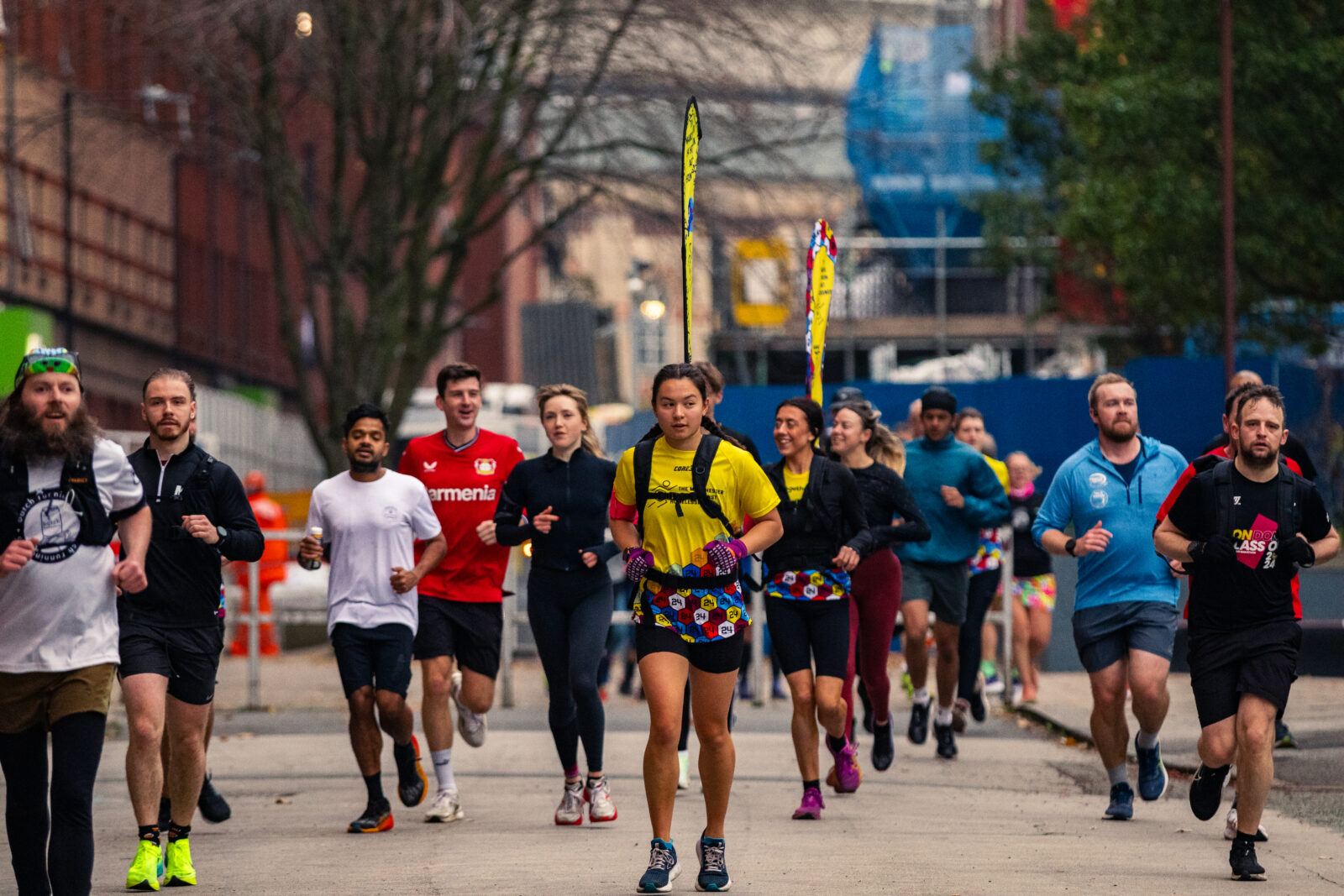 manchester 24 hour homeless run