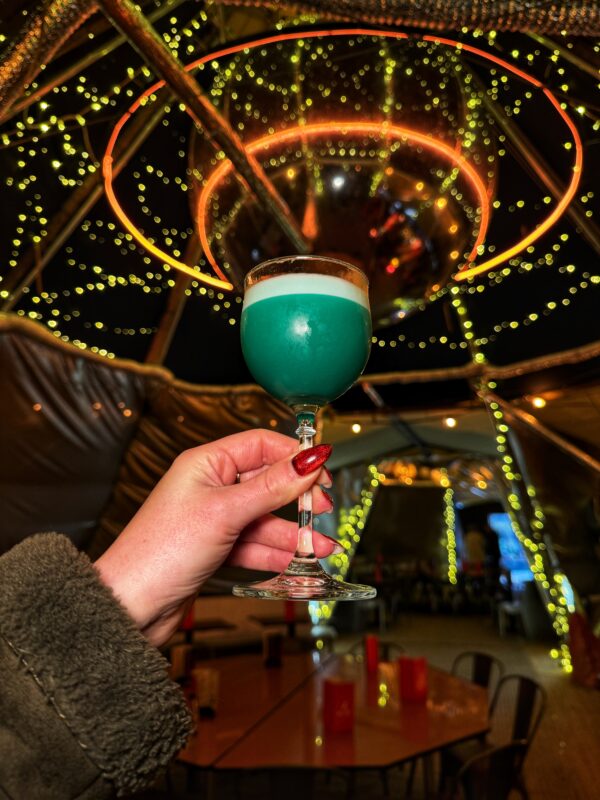 Nova Star, a new festive teepee pop-up bar in Manchester