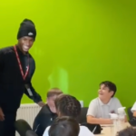 Marcus Rashford pays surprise visit to Didsbury school kids