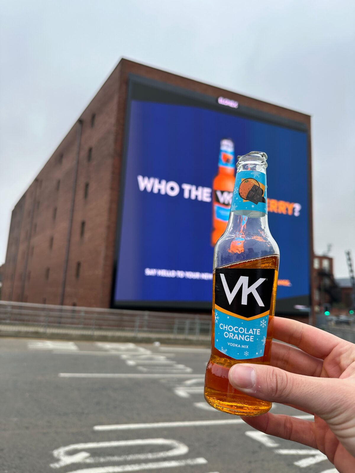 VK billboard Manchester