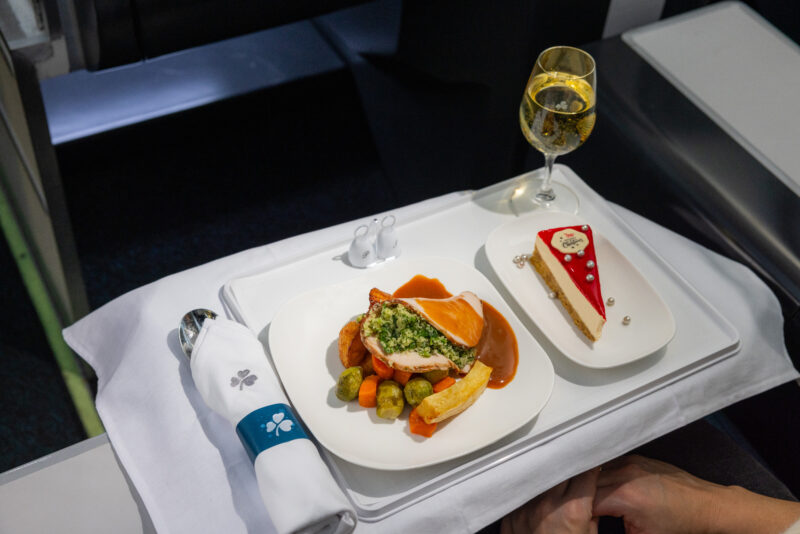 Aer Lingus serving up Christmas dinner on flights