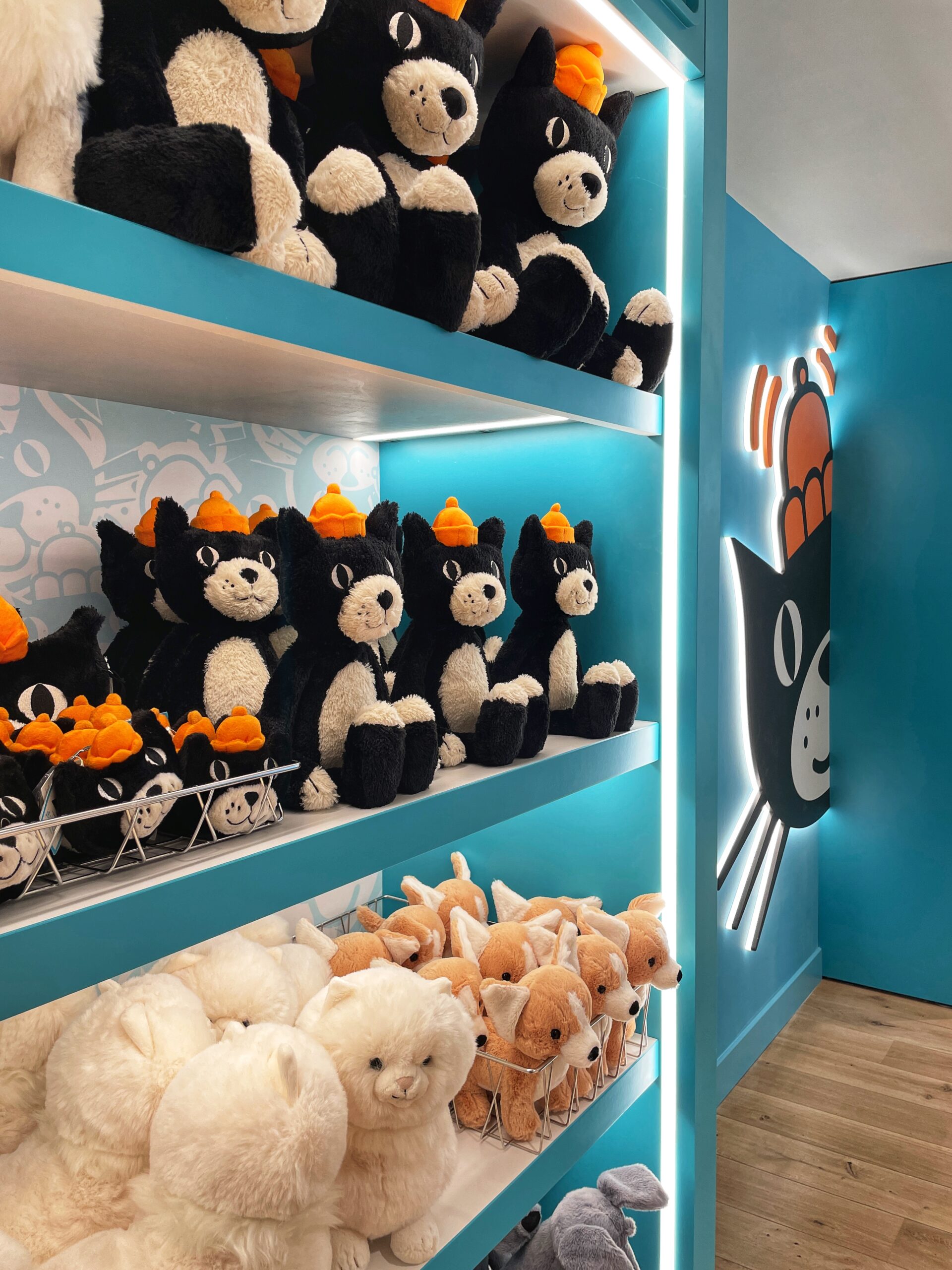 Jellycat's signature black cats